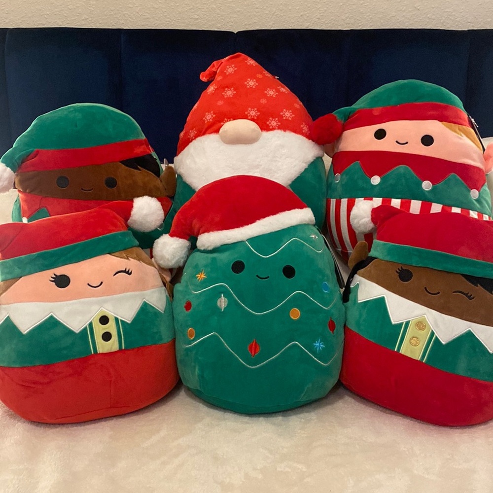 NWT 2021 Holiday Squishmallows 12” - Perfect gift for Christmas!